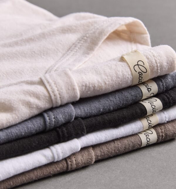 Hemp Cotton Camisa Crew Pasta - Image 4