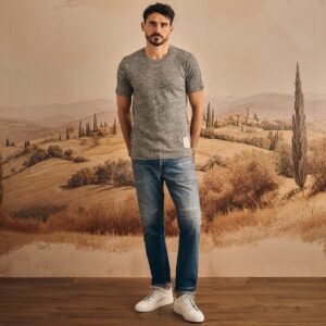 Deadstock Classico Crew Heather Grey